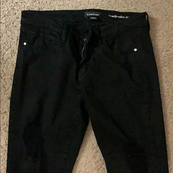 Bebe Black Jeans - Picture 2 of 3